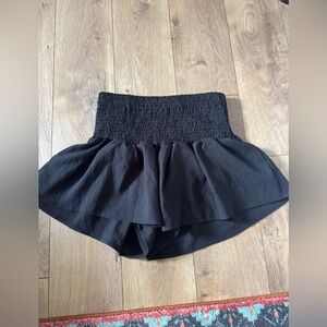 SHEIN Black High Waist Skorts